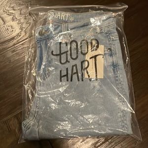 Virginia High rise jeans with side detail from good hart by Matilda Jane size 2